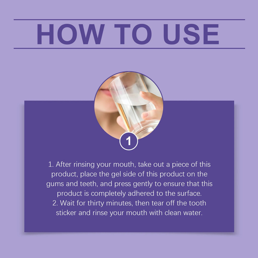 No-Sensitivity Whitening Strips (PAP)