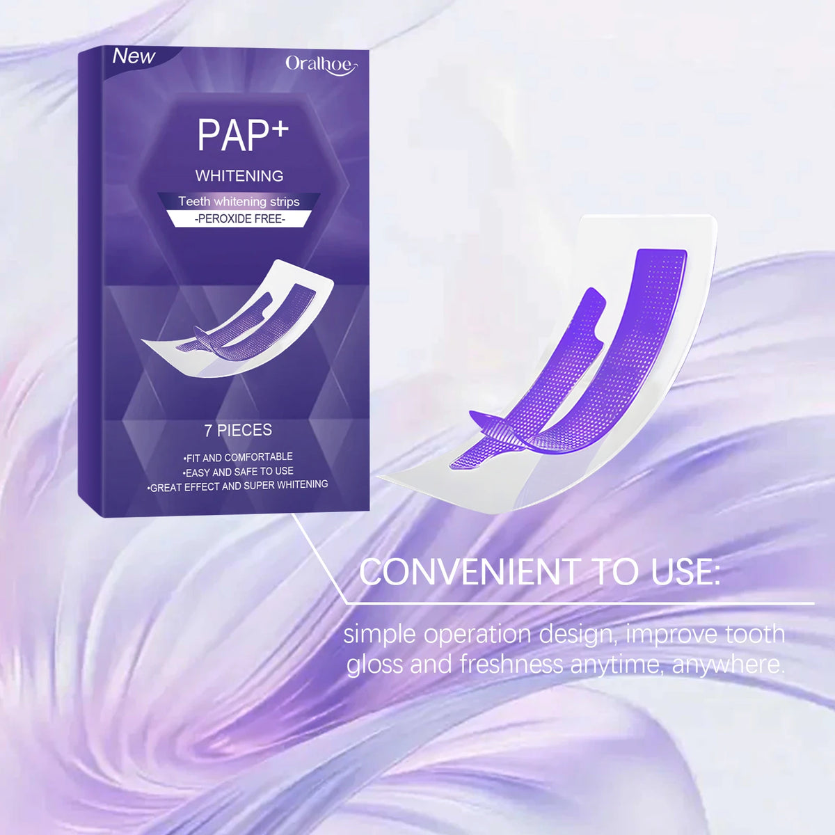 No-Sensitivity Whitening Strips (PAP)