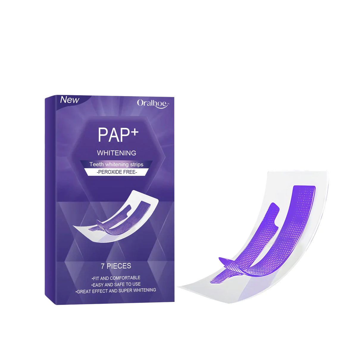 No-Sensitivity Whitening Strips (PAP)
