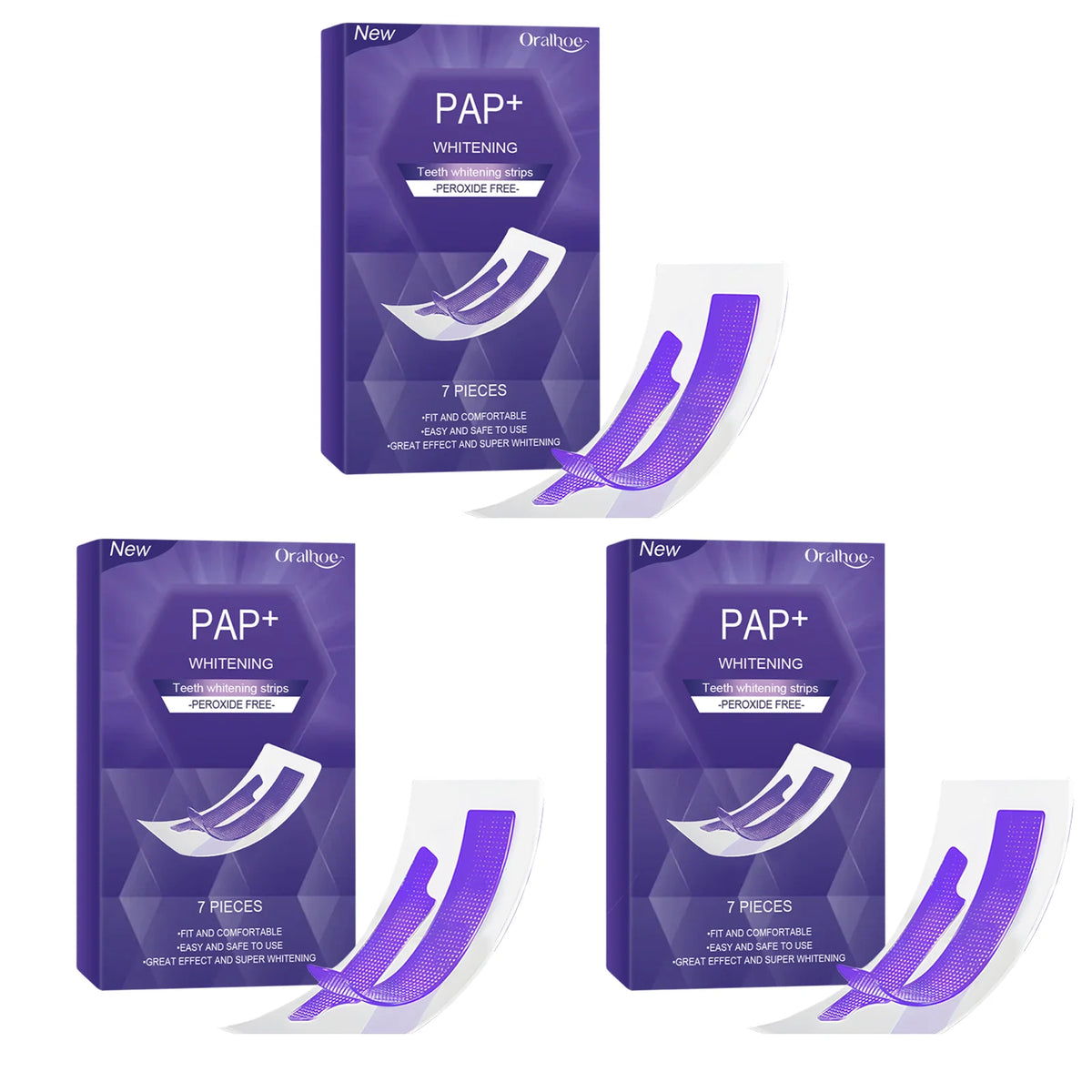 No-Sensitivity Whitening Strips (PAP)
